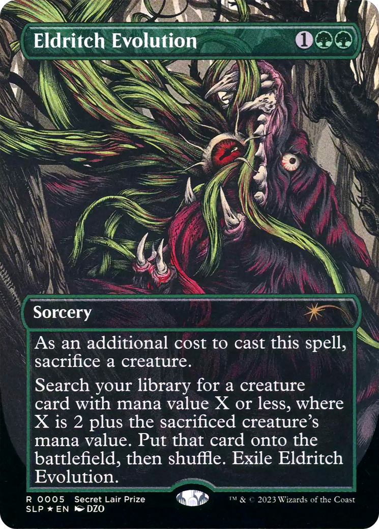 Image of Eldritch Evolution (Borderless) [Secret Lair Showdown]