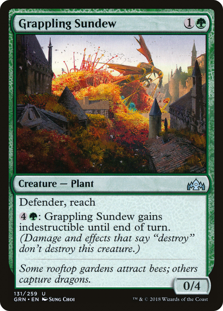 Image of Grappling Sundew [Guilds of Ravnica]
