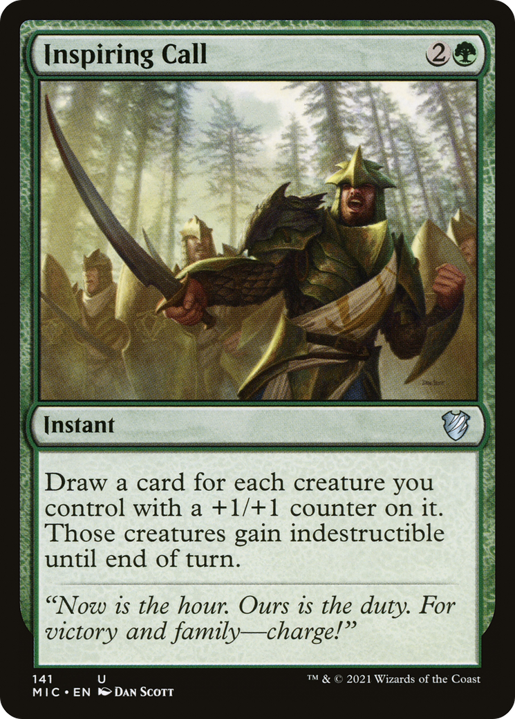 Image of Inspiring Call [Innistrad: Midnight Hunt Commander]