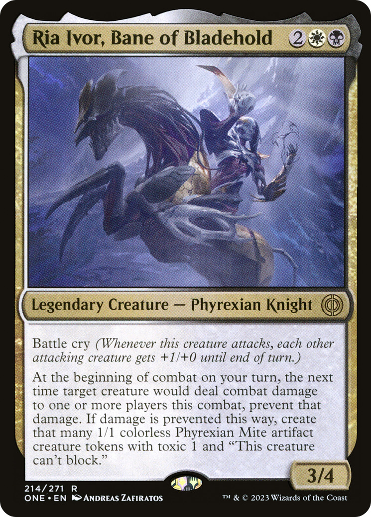 Image of Ria Ivor, Bane of Bladehold [Phyrexia: All Will Be One]