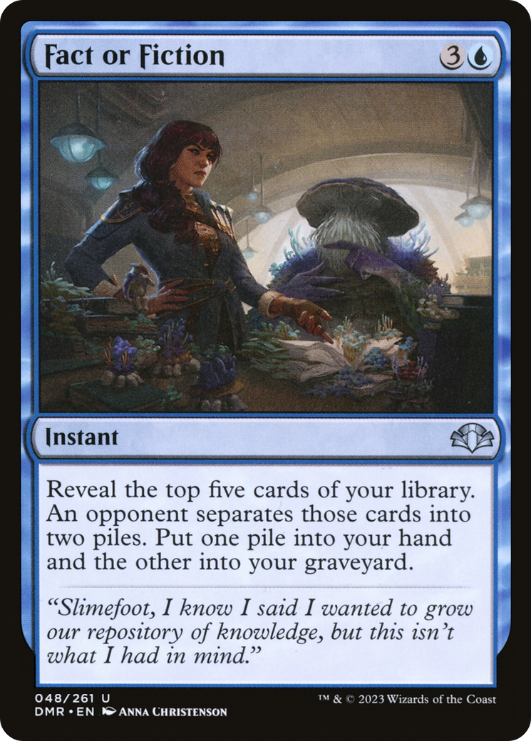 Image of Fact or Fiction [Dominaria Remastered]