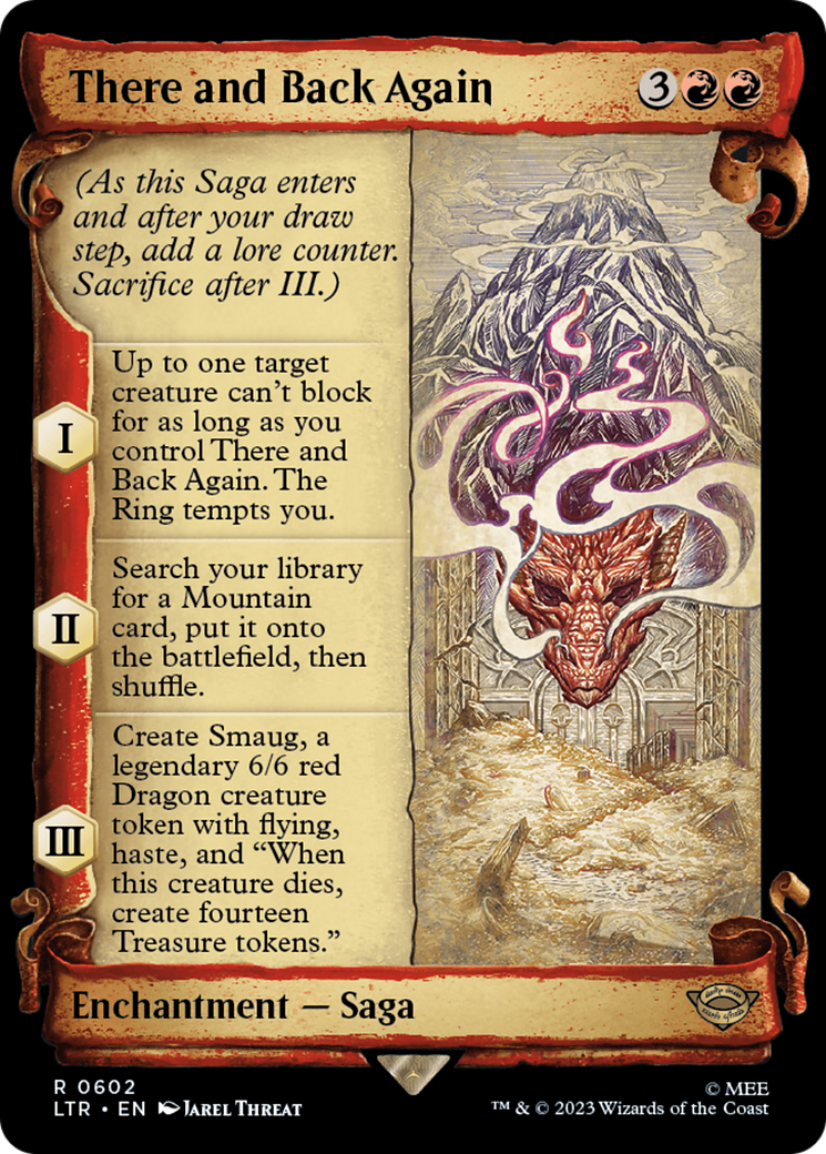 Image of There and Back Again [The Lord of the Rings: Tales of Middle-Earth Showcase Scrolls]