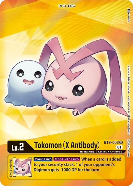 Image of Tokomon (X Antibody) [BT9-003] (Alternative Art - Box Topper) [X Record]