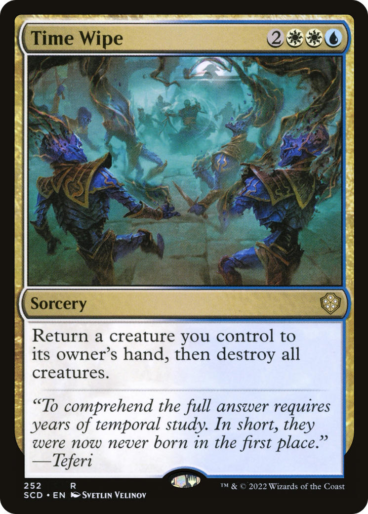 Image of Time Wipe [Starter Commander Decks]