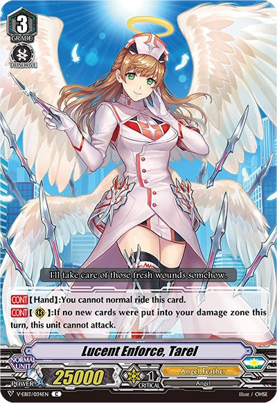 Image of Lucent Enforce, Tarel (V-EB13/034EN) [The Astral Force]