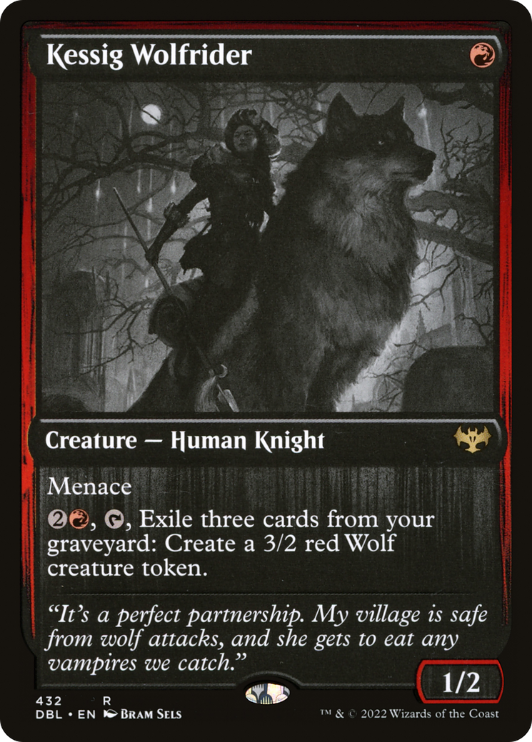 Image of Kessig Wolfrider [Innistrad: Double Feature]