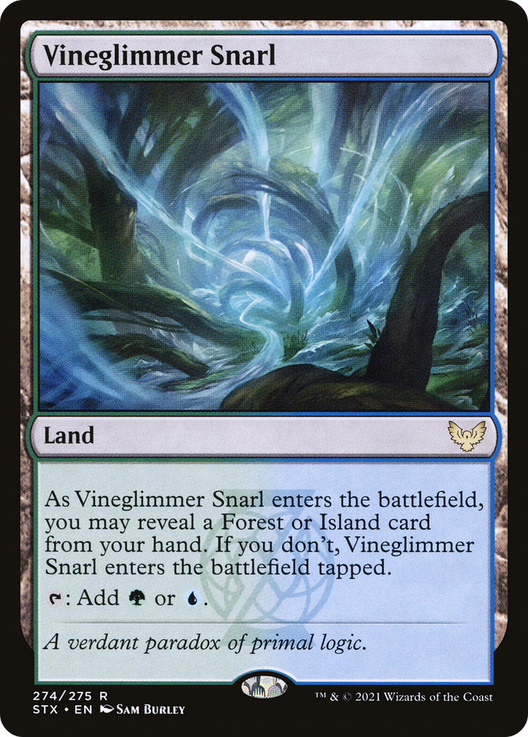 Image of Vineglimmer Snarl [Strixhaven: School of Mages]