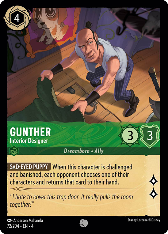 Image of Gunther - Interior Designer (72/204) [Ursula's Return]