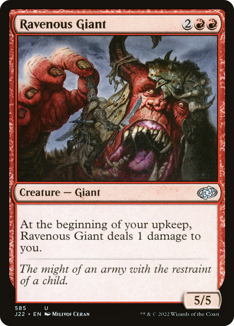 Image of Ravenous Giant [Jumpstart 2022]