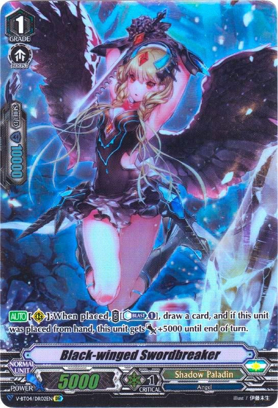 Image of Black-winged Swordbreaker (V-BT04/DR02EN) [Vilest! Deletor]