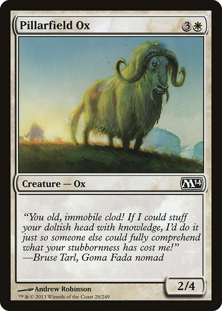 Image of Pillarfield Ox [Magic 2014]