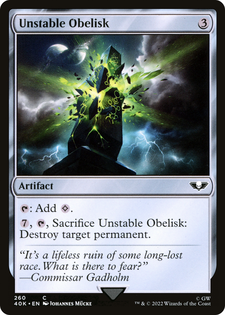 Image of Unstable Obelisk [Warhammer 40,000]