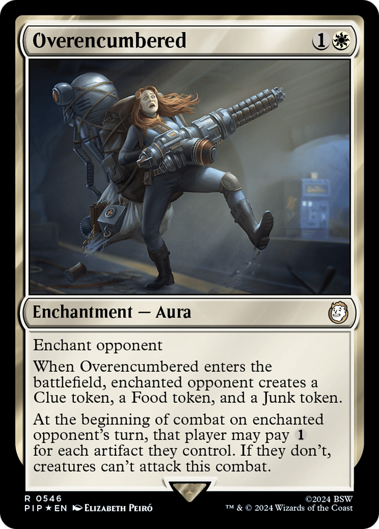 Image of Overencumbered (Surge Foil) [Fallout]