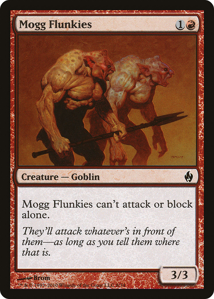 Image of Mogg Flunkies [Premium Deck Series: Fire and Lightning]