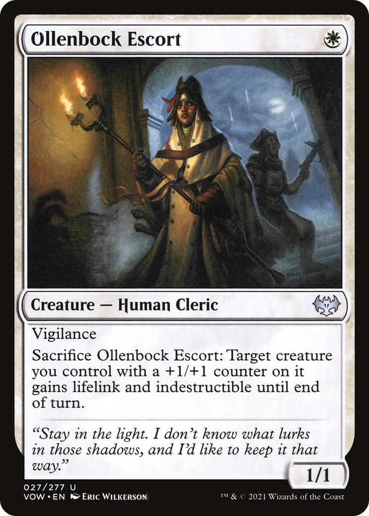 Image of Ollenbock Escort [Innistrad: Crimson Vow]