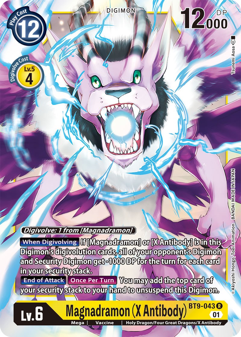 Image of Magnadramon (X Antibody) [BT9-043] [X Record]