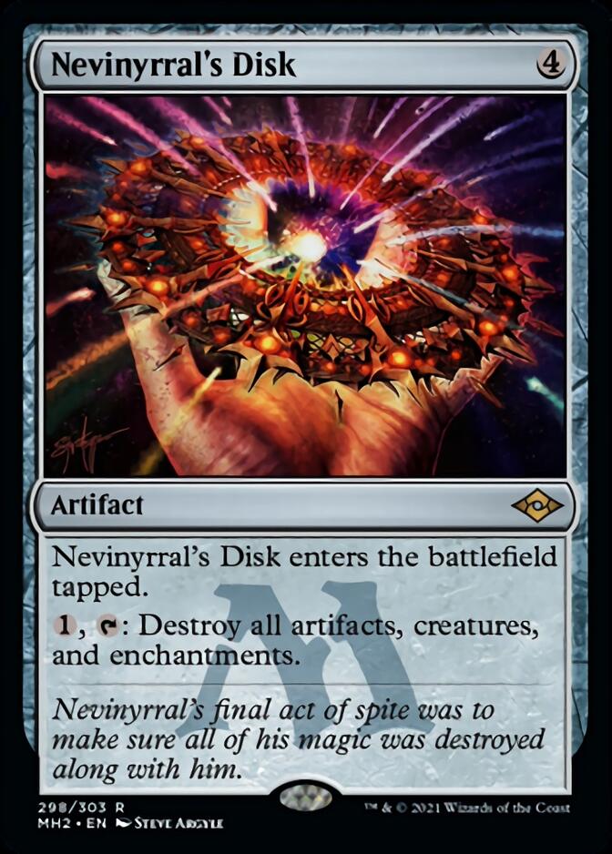 Image of Nevinyrral's Disk (Foil Etched) [Modern Horizons 2]