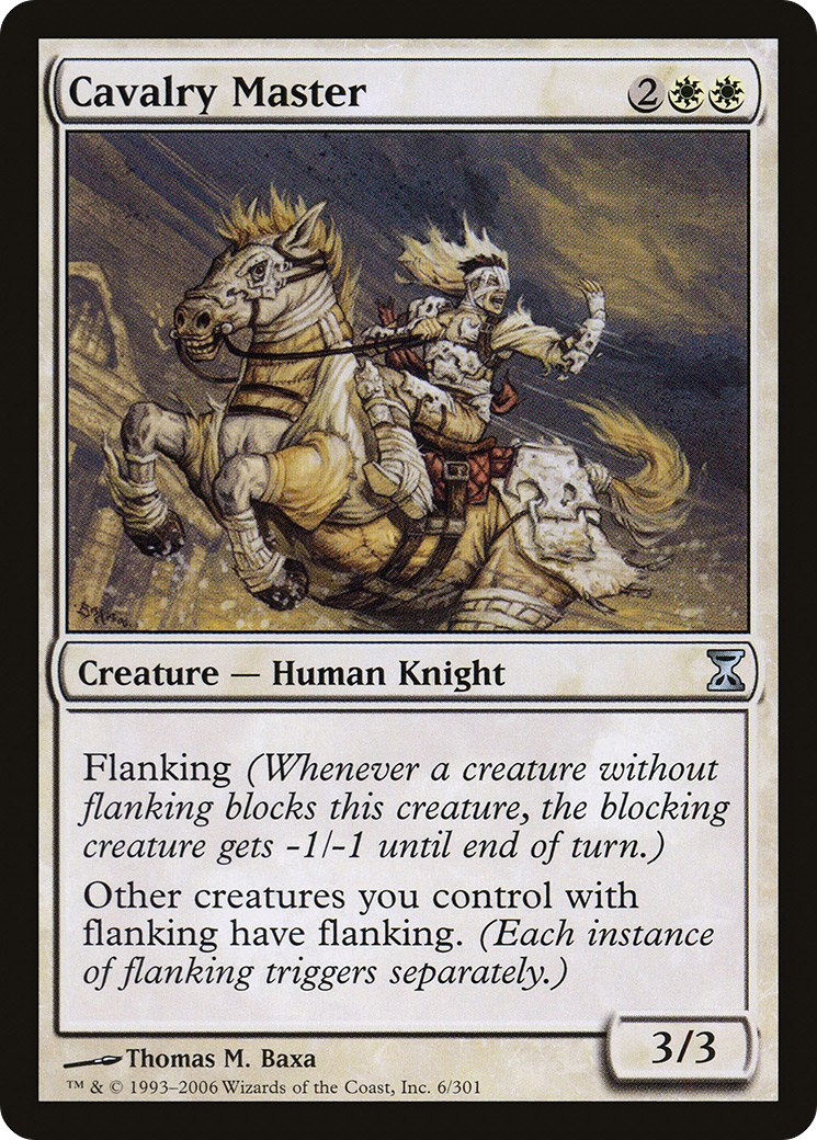 Image of Cavalry Master [Time Spiral]