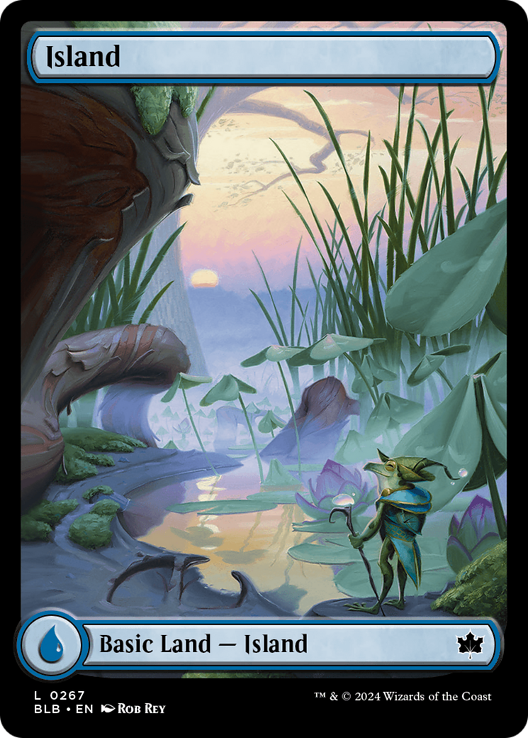Image of Island (0267) [Bloomburrow]