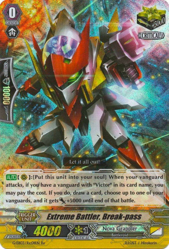 Image of Extreme Battler, Break-pass (G-EB03/Re:01EN) [The GALAXY STAR GATE]