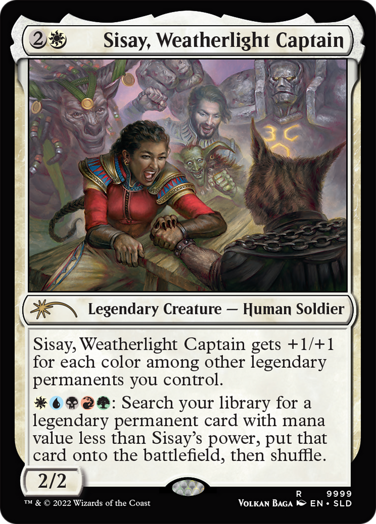 Image of Sisay, Weatherlight Captain [Secret Lair Drop Series]