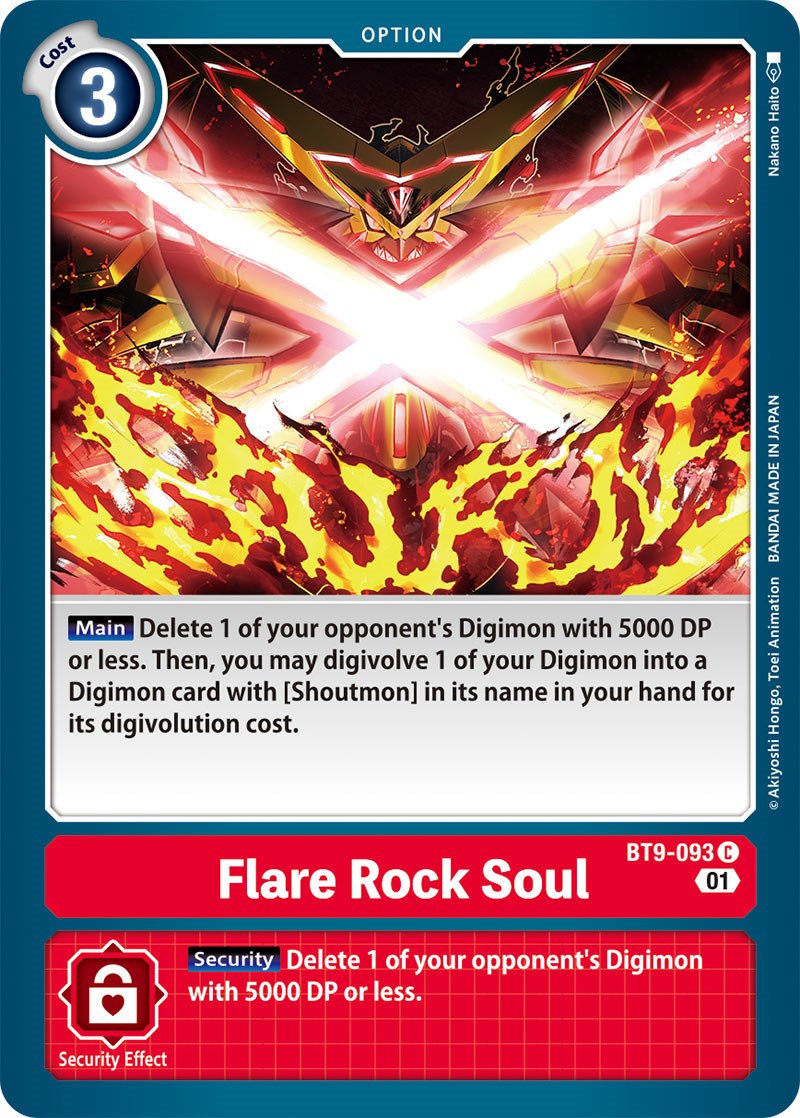 Image of Flare Rock Soul [BT9-093] [X Record]