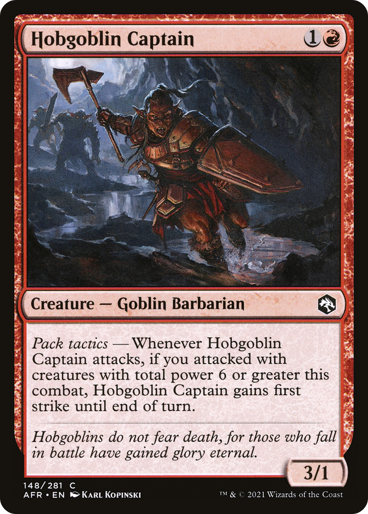 Image of Hobgoblin Captain [Dungeons & Dragons: Adventures in the Forgotten Realms]