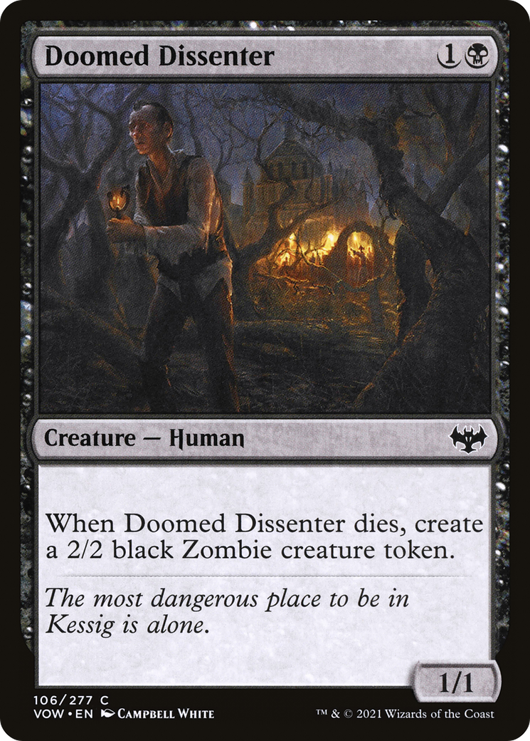 Image of Doomed Dissenter [Innistrad: Crimson Vow]