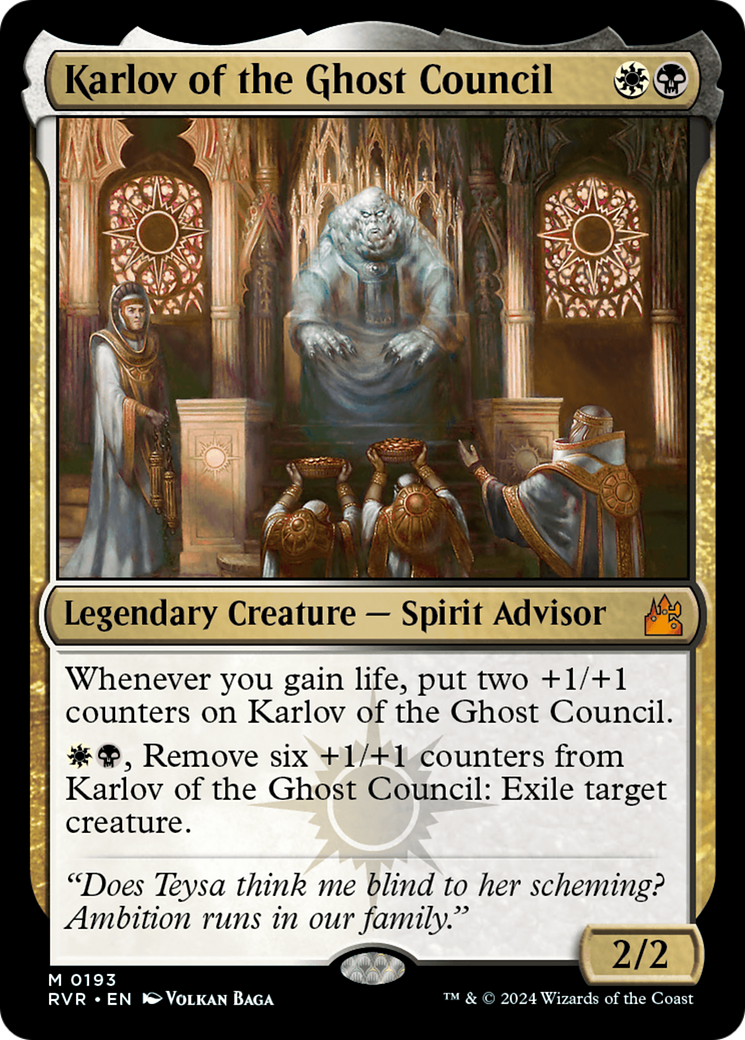 Image of Karlov of the Ghost Council [Ravnica Remastered]