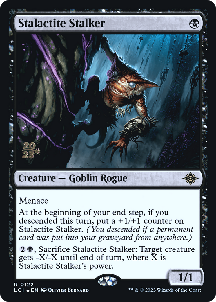 Image of Stalactite Stalker [The Lost Caverns of Ixalan Prerelease Cards]