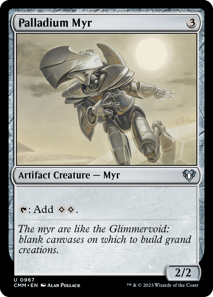 Image of Palladium Myr [Commander Masters]