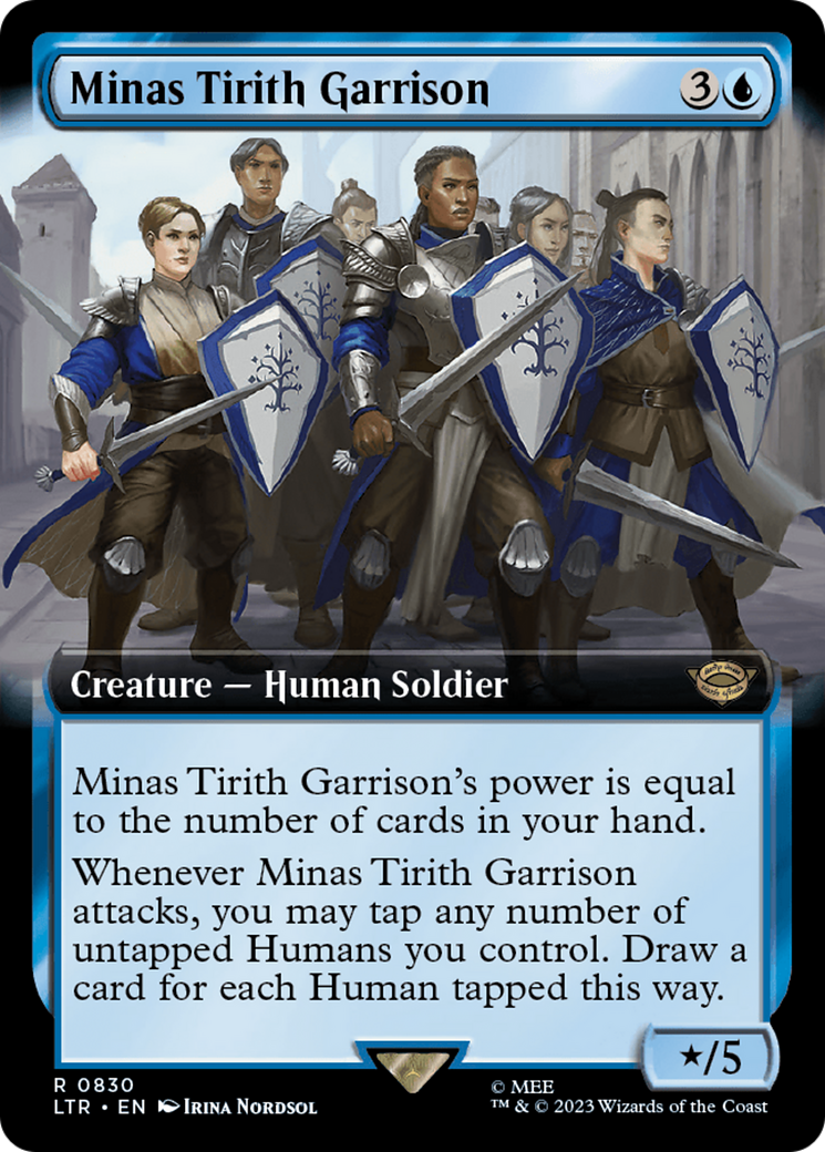 Image of Minas Tirith Garrison (Extended Art) [The Lord of the Rings: Tales of Middle-Earth]