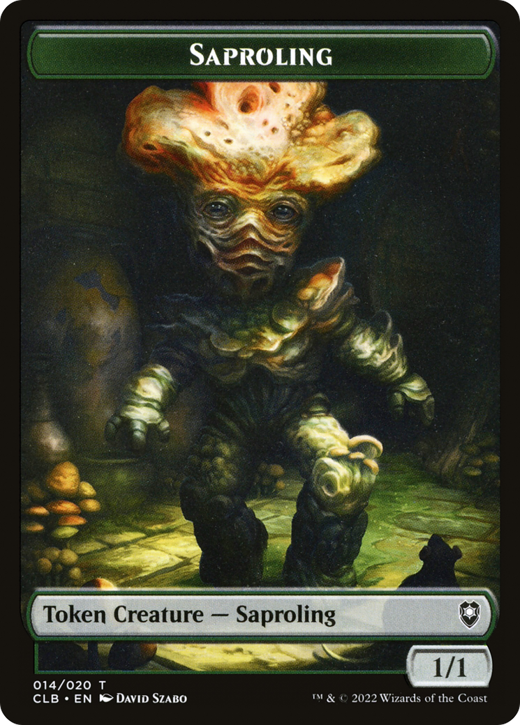 Image of Saproling Token [Commander Legends: Battle for Baldur's Gate Tokens]