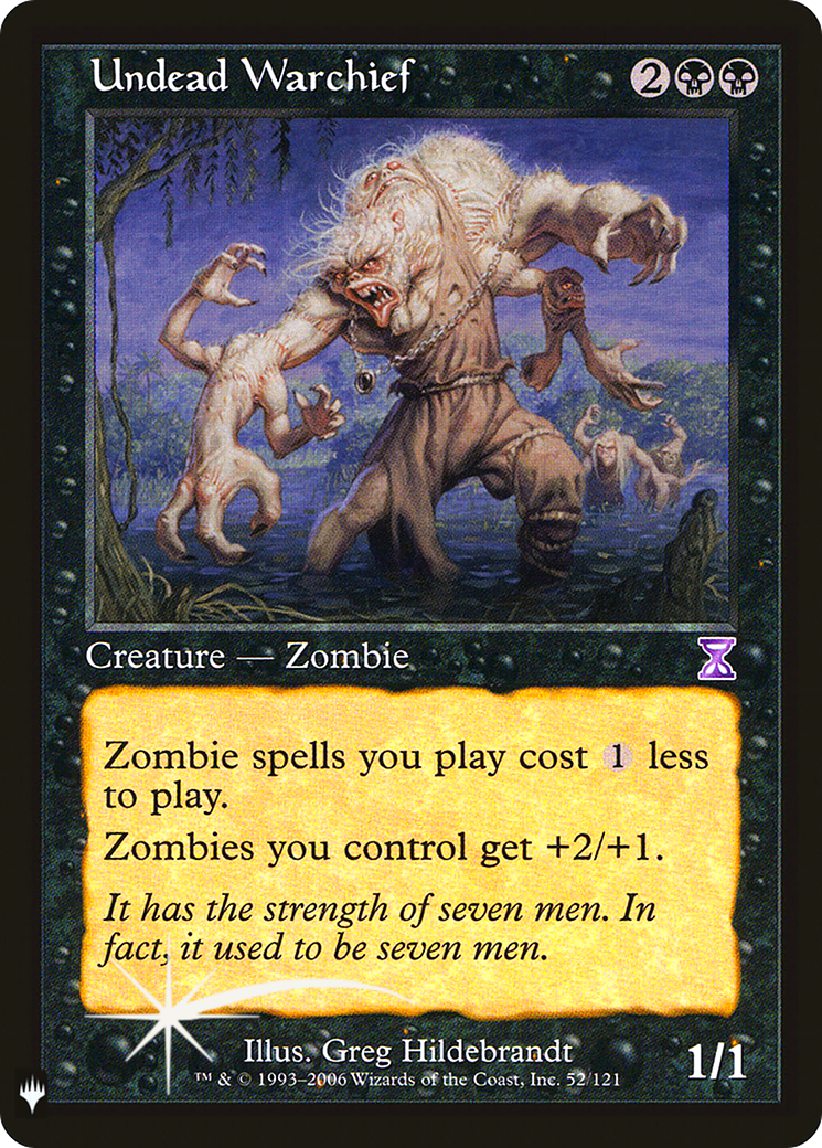 Image of Undead Warchief [Mystery Booster]