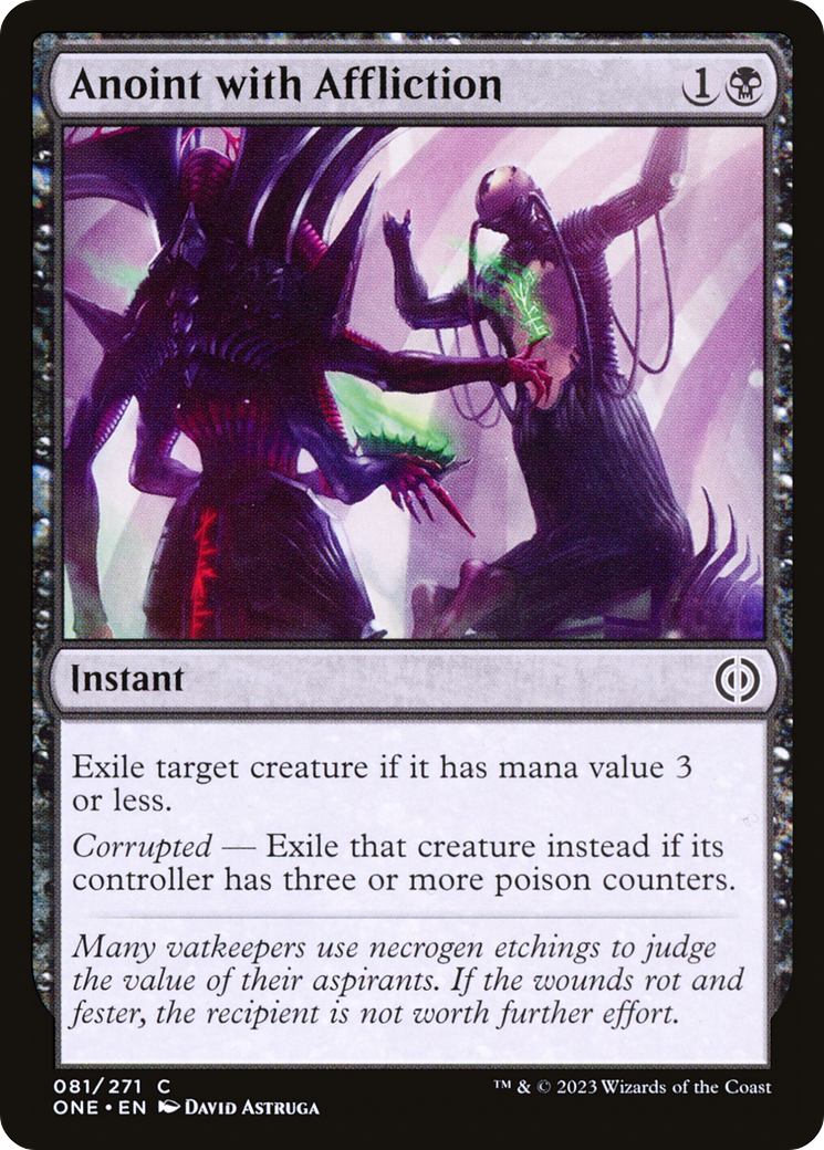 Image of Anoint with Affliction [Phyrexia: All Will Be One]