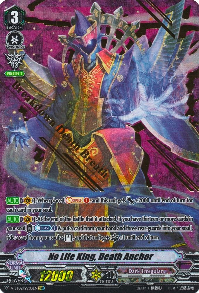 Image of No Life King, Death Anchor (V-BT02/SV03EN) [Strongest! Team AL4]