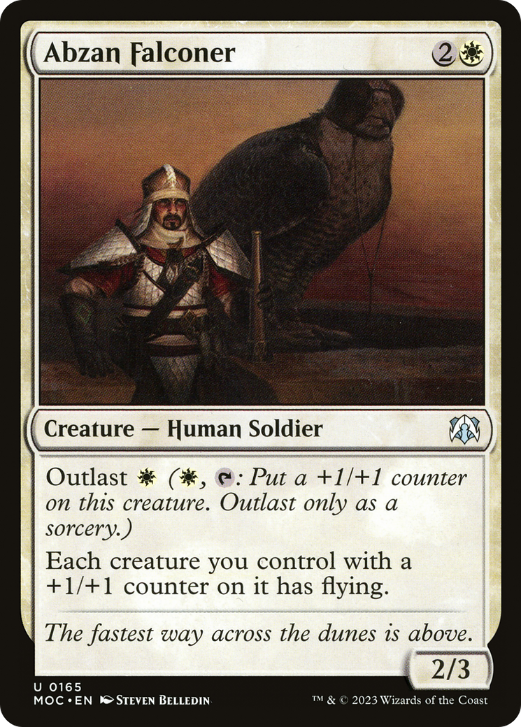 Image of Abzan Falconer [March of the Machine Commander]