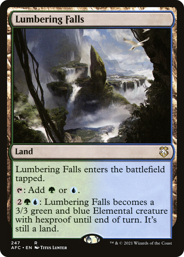 Image of Lumbering Falls [Dungeons & Dragons: Adventures in the Forgotten Realms Commander]