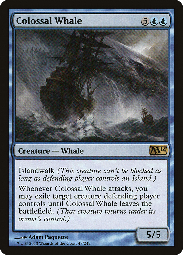 Image of Colossal Whale [Magic 2014]