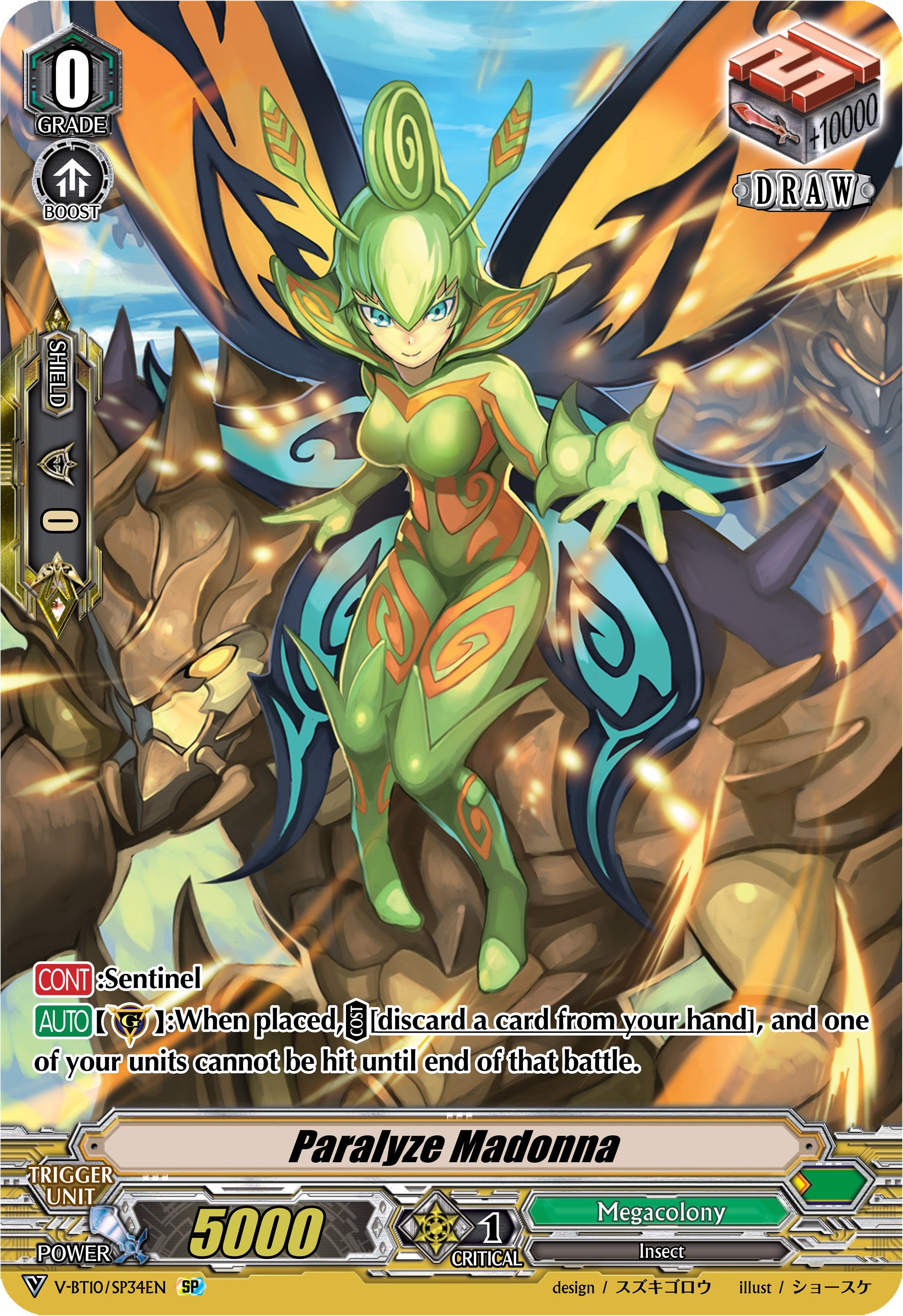 Image of Paralyze Madonna (V-BT10/SP34EN) [Phantom Dragon Aeon]