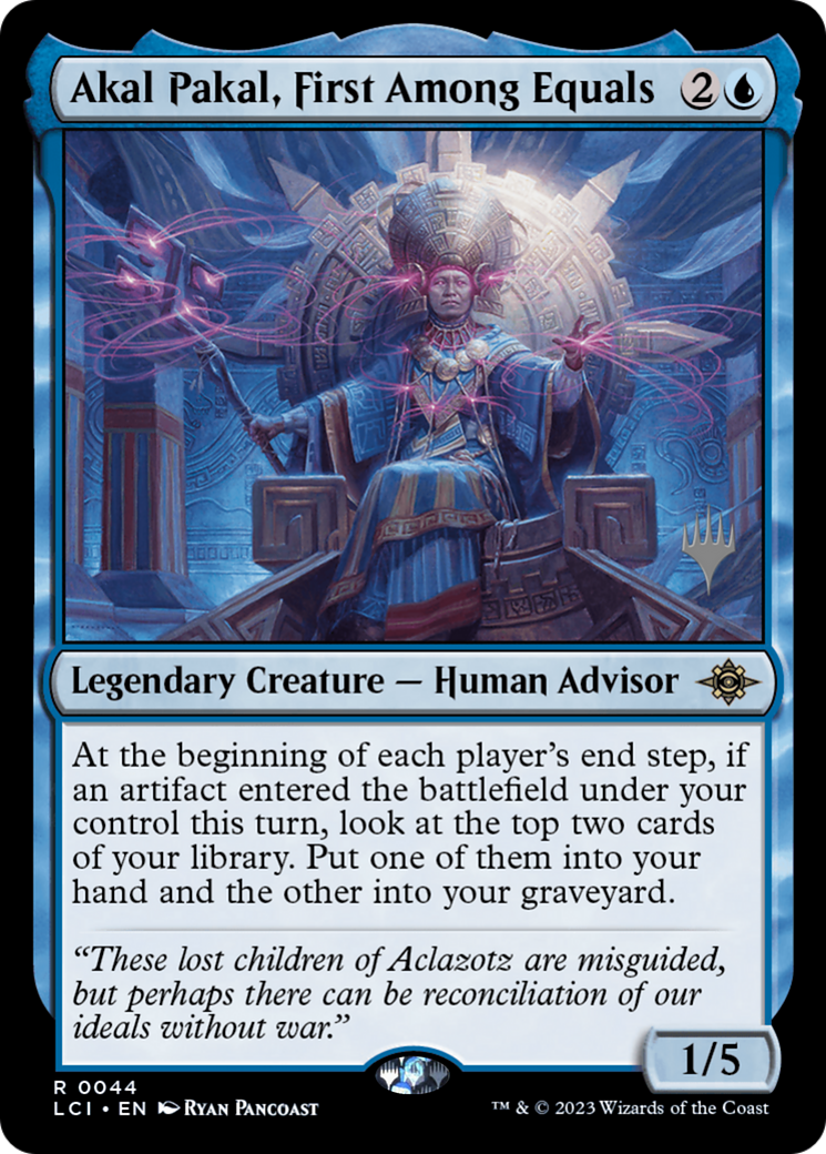 Image of Akal Pakal, First Among Equals (Promo Pack) [The Lost Caverns of Ixalan Promos]