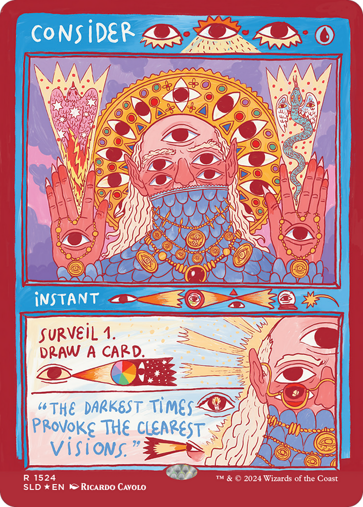 Image of Consider (Rainbow Foil) [Secret Lair Drop Series]