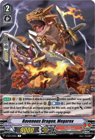 Image of Ravenous Dragon, Megarex (V-SS03/041EN) [Festival Collection]