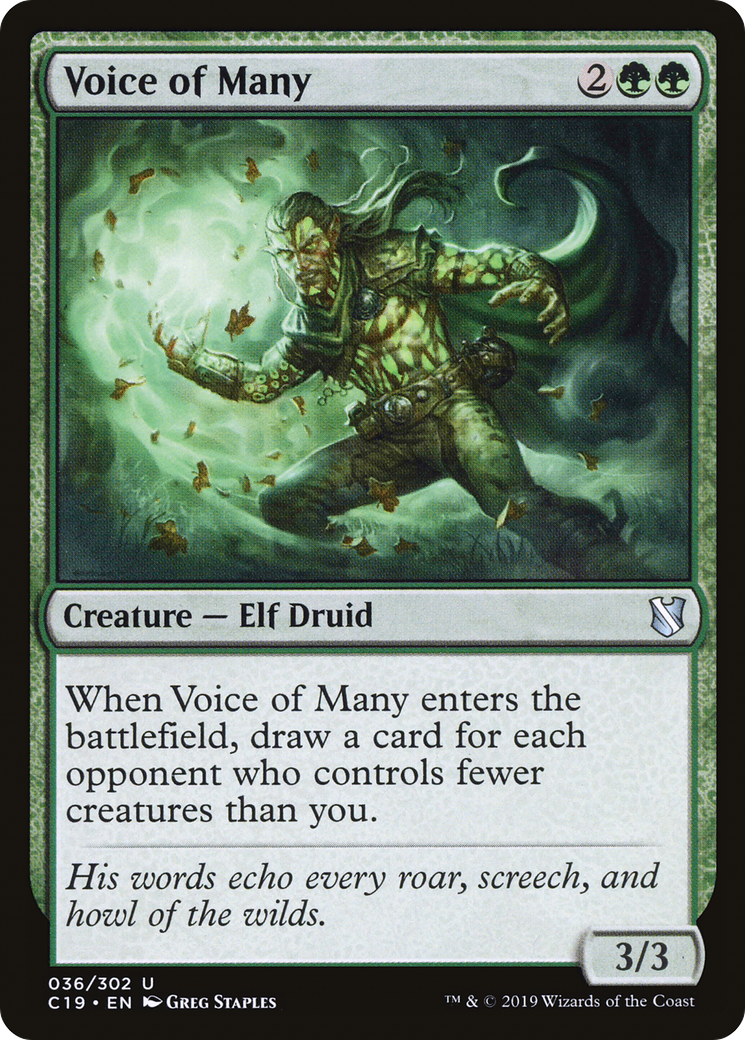 Image of Voice of Many [Commander 2019]