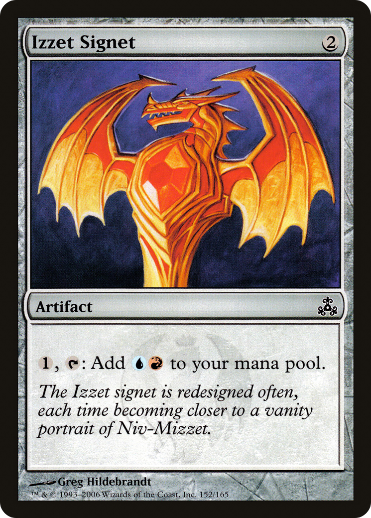 Image of Izzet Signet [Guildpact]