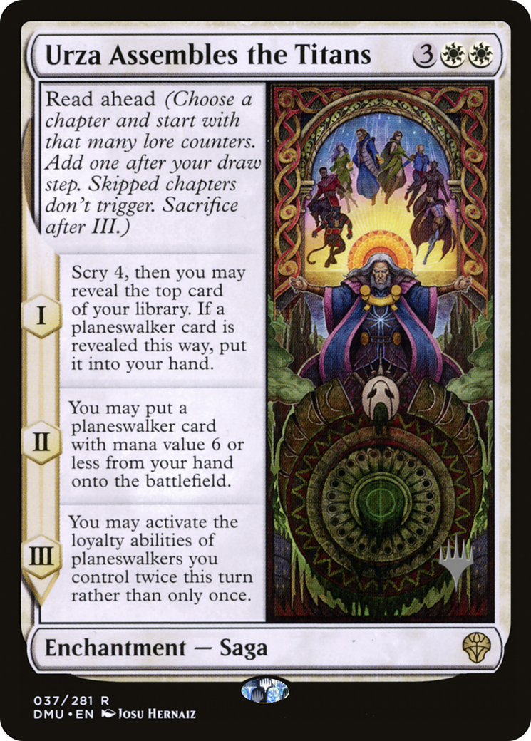 Image of Urza Assembles the Titans (Promo Pack) [Dominaria United Promos]