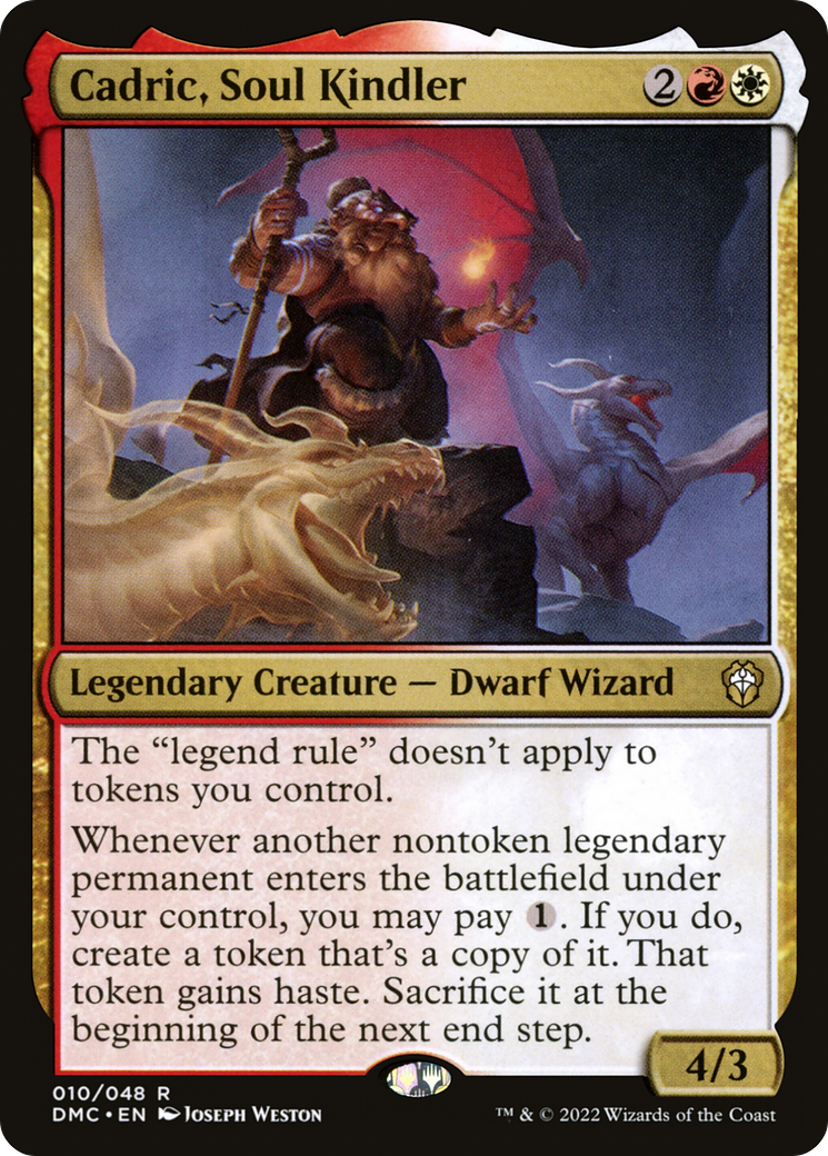 Image of Cadric, Soul Kindler [Dominaria United Commander]