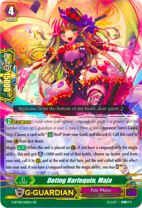 Image of Doting Harlequin, Maja (G-BT08/018EN) [Absolute Judgment]