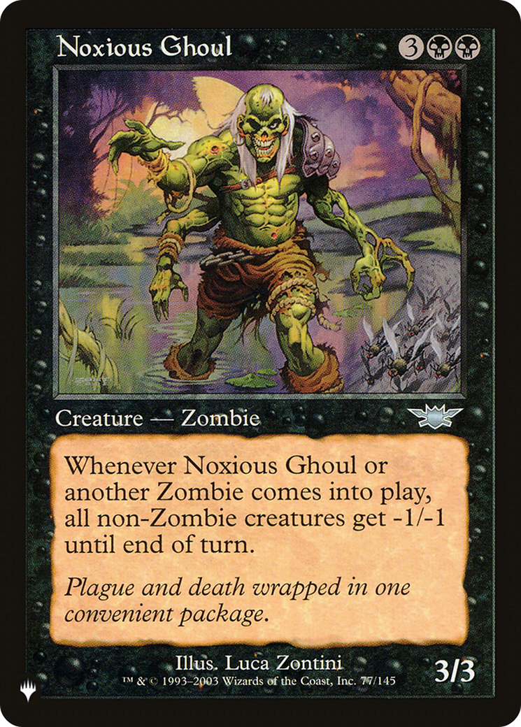 Image of Noxious Ghoul [The List]