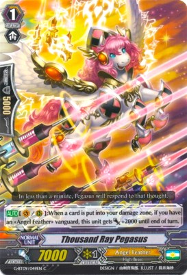 Image of Thousand Ray Pegasus (G-BT09/049EN) [Divine Dragon Caper]